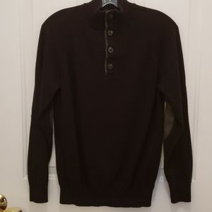 Men's Black Crewneck Sweater